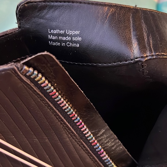 New!!! Zac Posen Tenesha Black Leather Heeled Ankle Boot Size 8.5 - Picture 10 of 14